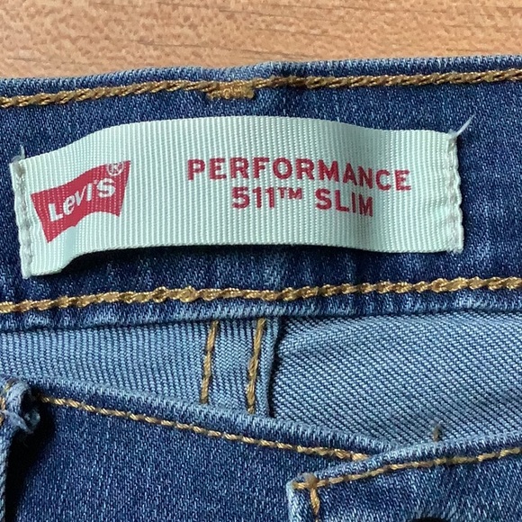 Boys Levi’s slim fit 511 Jeans - Picture 2 of 3
